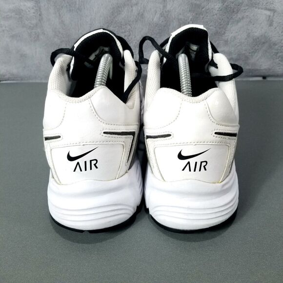 Nike Shoes Mens Size 10 White Leather Downshifter 3 415374-102 - Picture 4 of 10